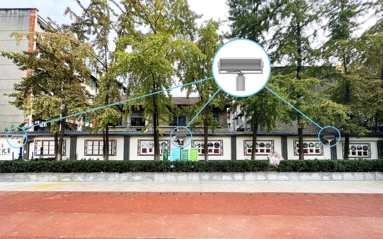 成都市浣花小學(xué)安裝使用操場(chǎng)定向音響