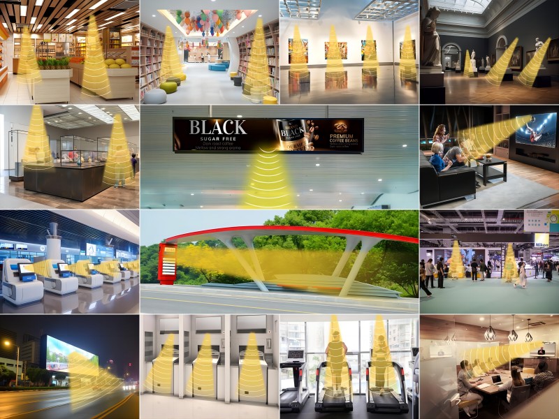 超聲波定向喇叭應(yīng)用場景集合