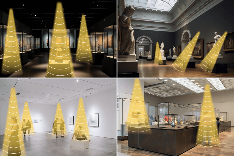 展廳定向音響應用