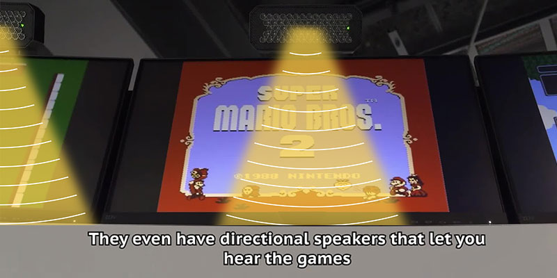 任天堂博物館安裝清聽聲學(xué)定向音箱
