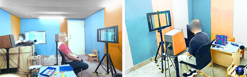 聚音屏，聽力測試