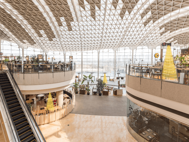 商場有源定向音箱安裝示意圖